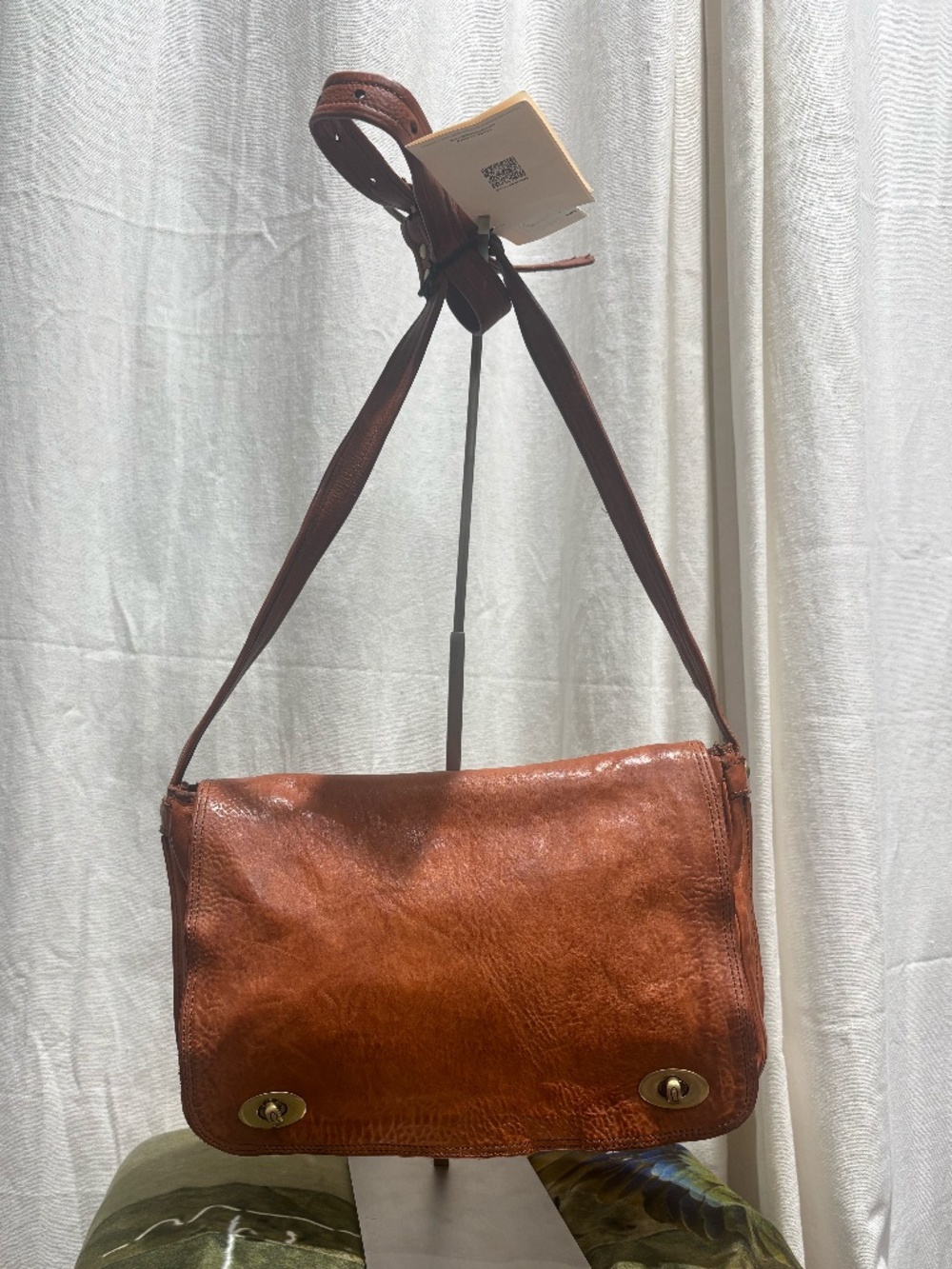 Campomaggi Leather Bag in Cognac